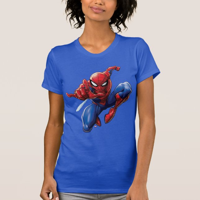 Spider-Man | Web-Shooting Leap T-Shirt (Front)
