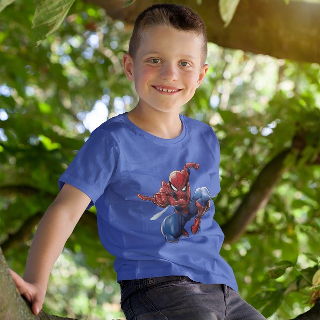 Spider-Man | Web-Shooting Leap T-Shirt (Creator Uploaded)