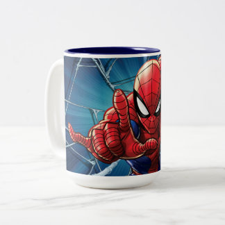 Spider-Man | Web-Shooting Leap Two-Tone Coffee Mug