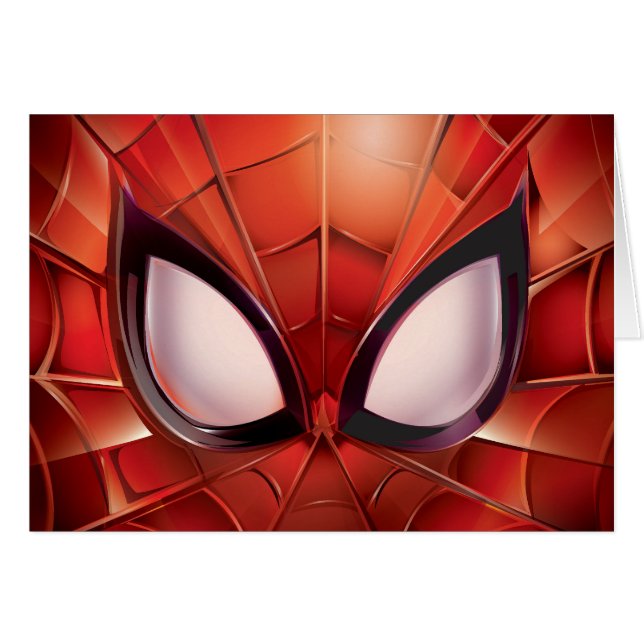 Spider-Man Webbed Mask (Front Horizontal)