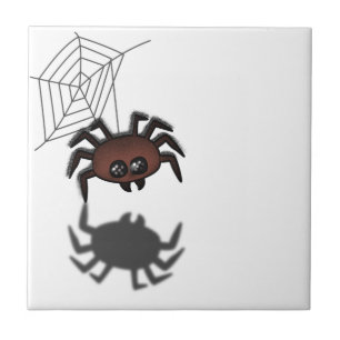 Spider Me Halloween Tile