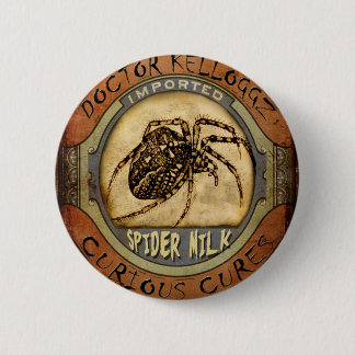 Spider Milk 2 Inch Round Button