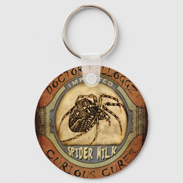 Spider Milk Keychain (Front)