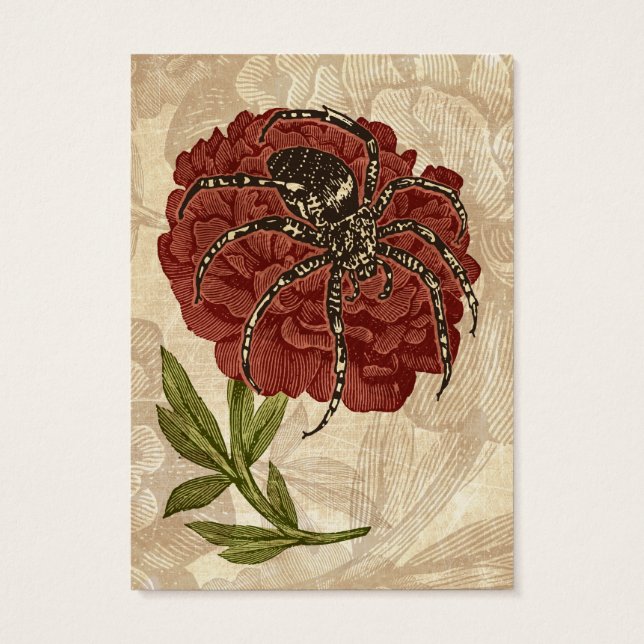 Spider On Flower (Back)