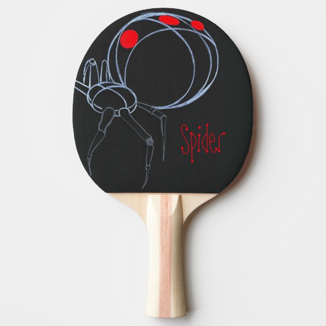 spider ping pong paddle (Front)