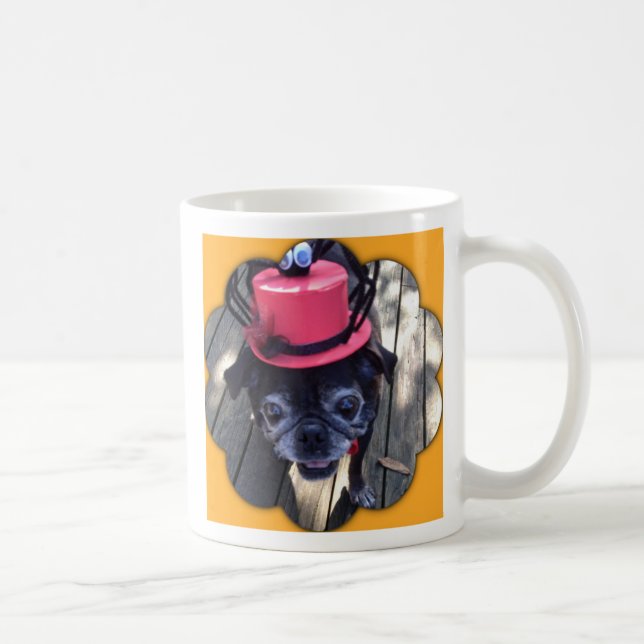 Spider Pug Coffee Mug (Right)