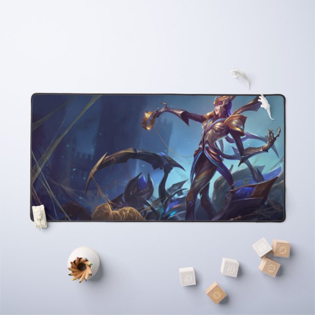 Spider Queen Gaming Desk Mat | Dark Magic Desk Mat (Kids Table)