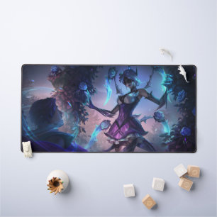 Spider Queen Gaming Desk Mat Dark Magic Desk Mat