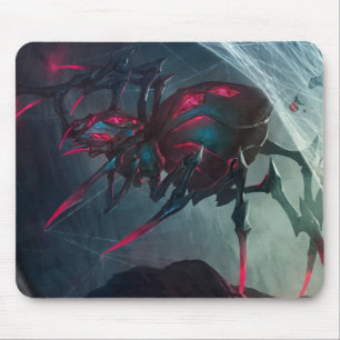 Spider Queen Gaming Mousepad Gothic Theme Design