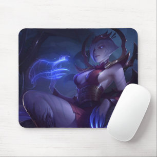 Spider Queen Gaming Mousepad Gothic Theme Design