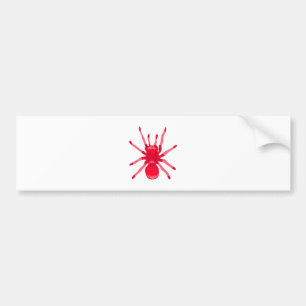 Spider (Red) Bumper Sticker