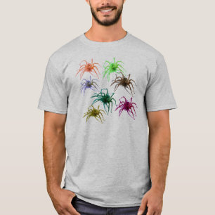 Spider Shirt (Ver. 2) Colourful Spiders!