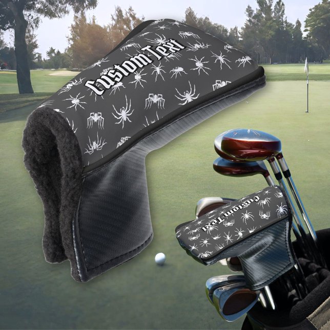Spider Silhouettes Pattern Golf Head Cover (Creator Uploaded)