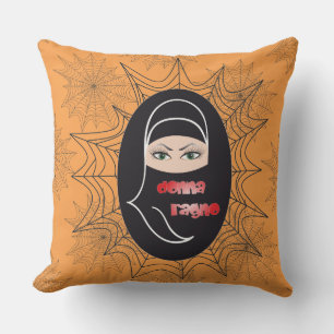 Spider / Spiderwoman / donna ragno Throw Pillow