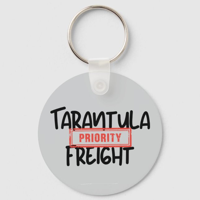   Spider Spirit – Bold Nature-Inspired Design Keychain (Front)