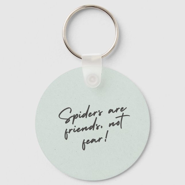 Spider Spirit – Bold Nature-Inspired Design Watch Keychain (Front)
