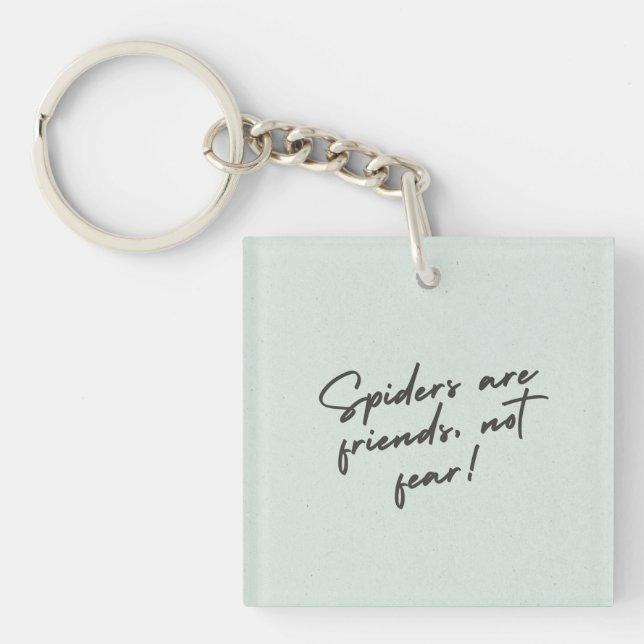 Spider Spirit – Bold Nature-Inspired Design Watch Keychain (Front)