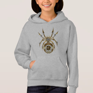 Spider Steampunk sur Arrière - plan pourpre