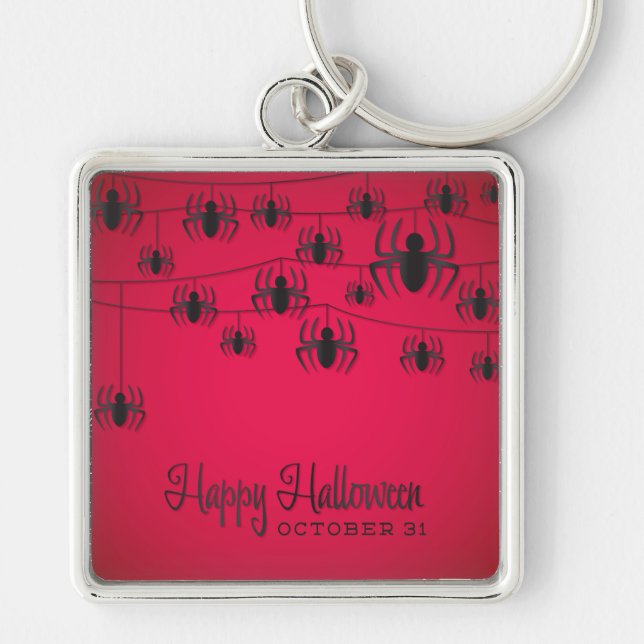 Spider string keychain (Front)