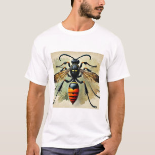 spider wasp 280924IREF201 - Watercolor T-Shirt