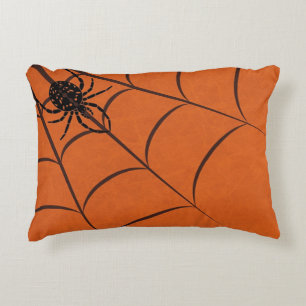 Spider Web Accent Pillow
