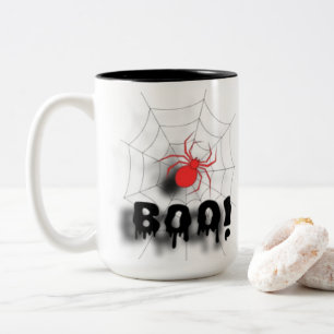 spider web classic mug.jpg Two-Tone coffee mug
