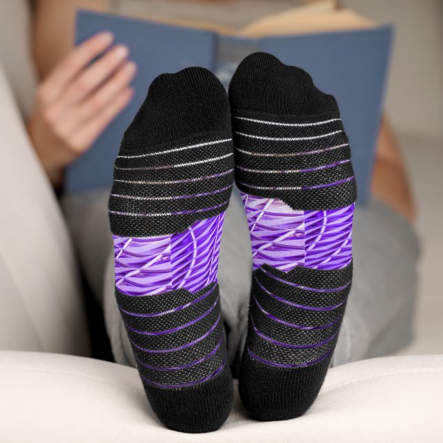 Spider Web Design Socks (Bottom)