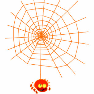 Spider Web Halloween Photo Sculpture