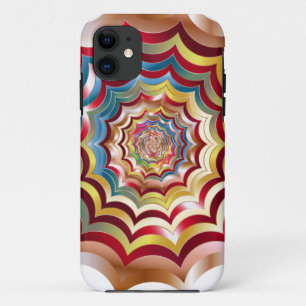 spider web hypnotic revitalized iPhone 11 case