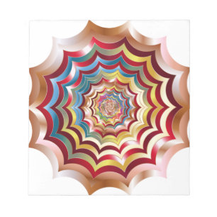 spider web hypnotic revitalized notepad