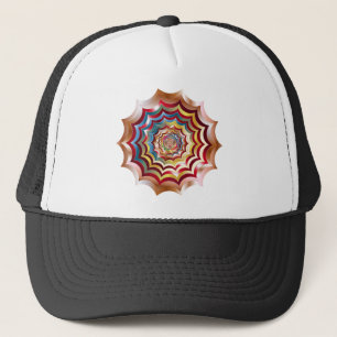 spider web hypnotic revitalized trucker hat