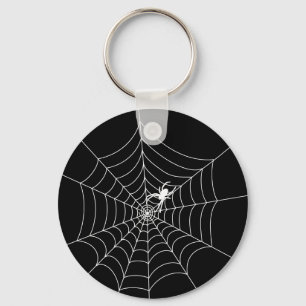 Spider Web Keychain
