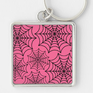 Spider Web Keychain