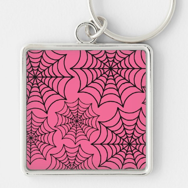 Spider Web Keychain (Front)