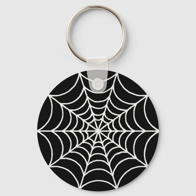 Spider Web Keychain (Front)
