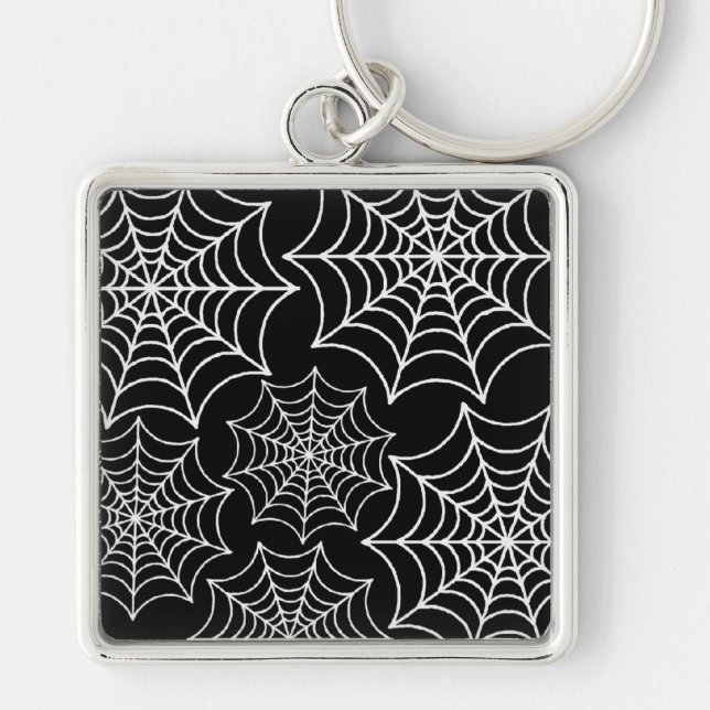 Spider Web Keychain (Front)