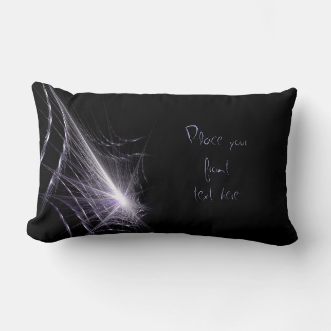 Spider Web Lumbar Pillow (Front)