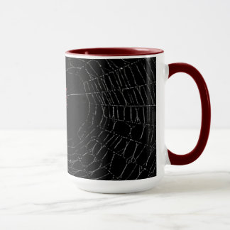 Spider web mug