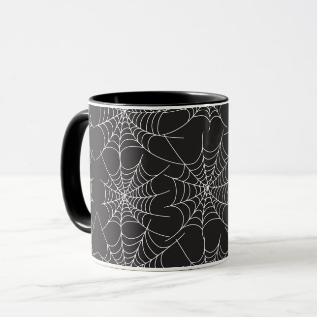 Spider Web Mug (Front Left)