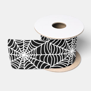 Spider Web Satin Ribbon