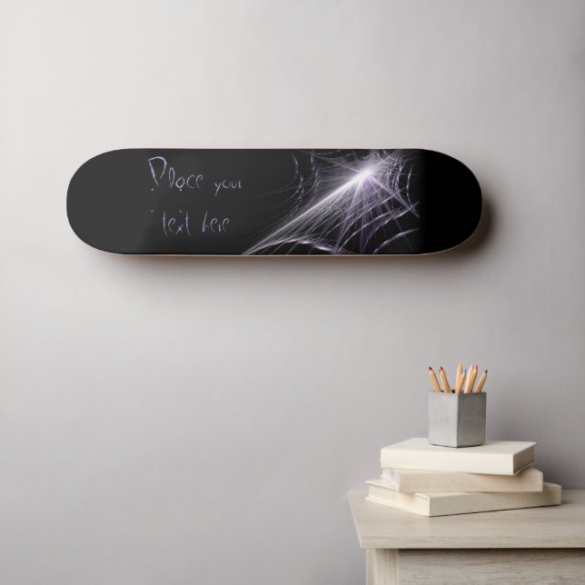 Spider Web Skateboard (Wall Art (Horz))