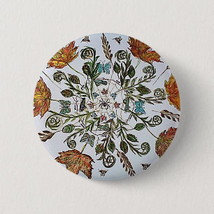 Spider Web - Spider - Ants and Bees 2 Inch Round Button