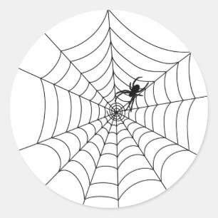 Spider Web Sticker