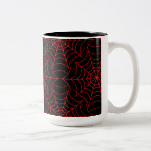 Spider Webs Pattern Coffee Mug