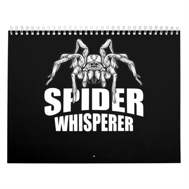 Spider Whisperer Halloween Tarantula Spider Gift Calendar (Cover)