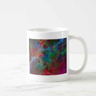 spider with paint coffee mug