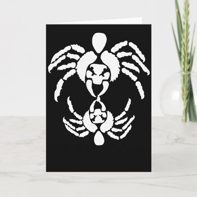 Spider With Venom on Fang Card (Front)