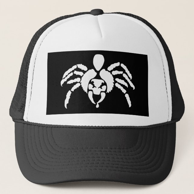 Spider With Venom on Fang Trucker Hat (Front)