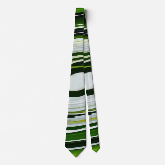SpiderLily Twist Neck Tie (Front)
