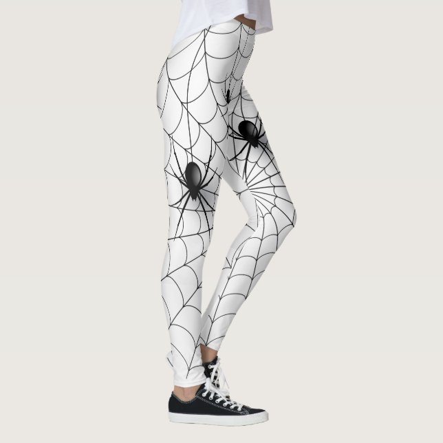 Spiders and Web Leggings (Right)